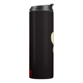 Hideyoshi Toyotomis Uma-jirushi Thermosbecher (Nach links gedreht)