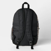hiding in plain sight camo Print Cut Sew Bag Bedruckter Rucksack (Rückseite)