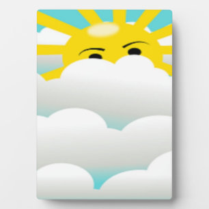 HIDING SUN FOTOPLATTE