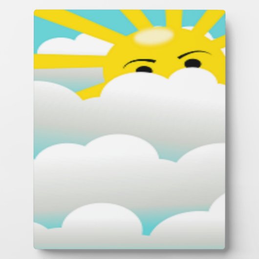 HIDING SUN FOTOPLATTE (Vorderseite)