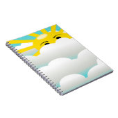HIDING SUN NOTIZBLOCK (Rechte Seite)