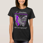 Hidradenitis Suppurativa Awareness Month Ribbon T-Shirt (Vorderseite)