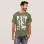 Hieeeee Funny LGBT Drag Queen T-Shirt (Vorne ganz)