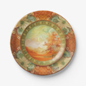 HiEnd Accents Western Melamine Paper Plate Set Pappteller (Vorderseite)