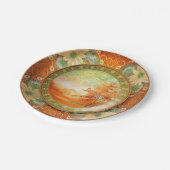 HiEnd Accents Western Melamine Paper Plate Set Pappteller (Schrägansicht)