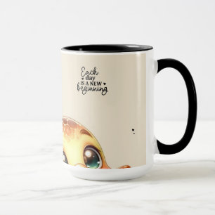 Hier beginnt der schöne Morgen! Tasse