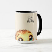 Hier beginnt der schöne Morgen! Tasse (VorderseiteRechts)