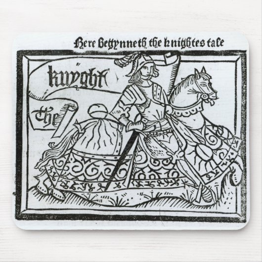 "Hier Begynneth das Knightes Tale Mousepad (Vorne)
