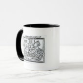 "Hier Begynneth das Knightes Tale Tasse (Vorderseite Links)
