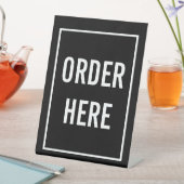 HIER BESTELLEN SOCKELSCHILD (In Situ)