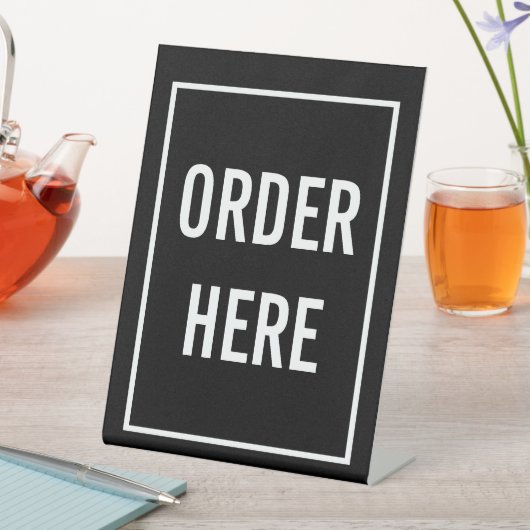 HIER BESTELLEN SOCKELSCHILD (In Situ)