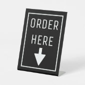 HIER BESTELLEN SOCKELSCHILD (Vorderseite)