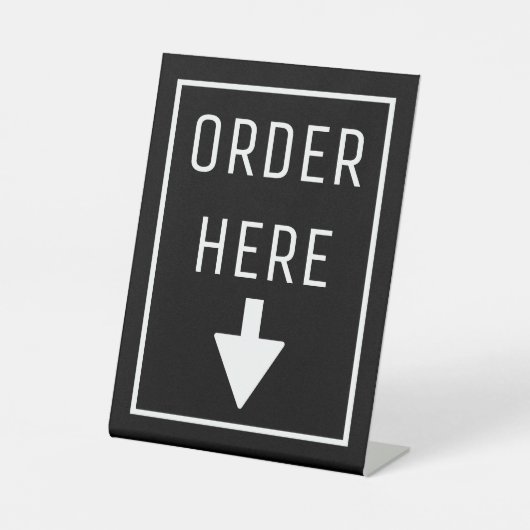 HIER BESTELLEN SOCKELSCHILD (Vorderseite)