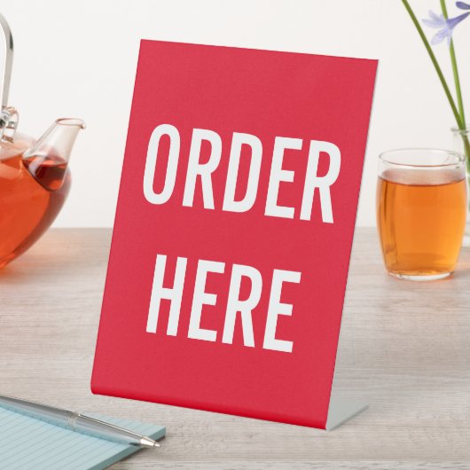 HIER BESTELLEN SOCKELSCHILD (In Situ)