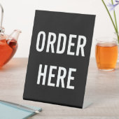 HIER BESTELLEN SOCKELSCHILD (In Situ)