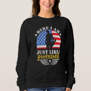 Hier bin ich genau so, wie ich versprochen, uns So Sweatshirt