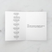 Hier bin ich Herr, bekomme eine gut Karte (Innenseite)