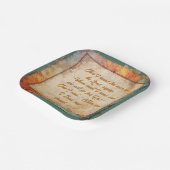 Hier bin ich, Lord - Rustikales Party Square Pappteller (Gewinkelt)