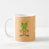 Hier bin ich niedlich Frosch Thunder_Cove Kaffeetasse (Links)
