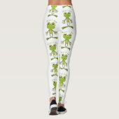 Hier bin ich niedlich Frosch Thunder_Cove Leggings (Rückseite)