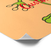 Hier bin ich niedlich Frosch Thunder_Cove Poster (Ecke)