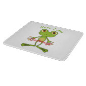 Hier bin ich niedlich Frosch Thunder_Cove Schneidebrett (Ecke)