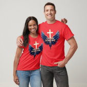 Hier bin ich, schicke mich. T-Shirt (Unisex)