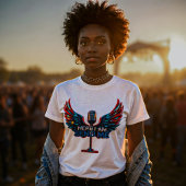 Hier bin ich, schicke mich. Tri-Blend shirt