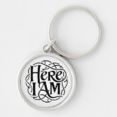 Hier bin ich schlüsselanhänger (Vorne)