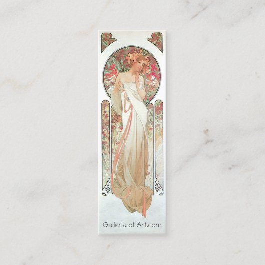 Hier bin ich - Slim Calling / Business Card PROMO Telefonnummerkarte (Vorderseite)