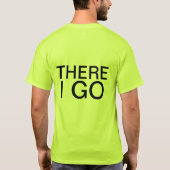 hier bin ich T-Shirt (Rückseite)