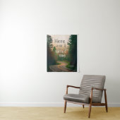 Hier bin ich - Tapestry Wandteppich (Beispiel)