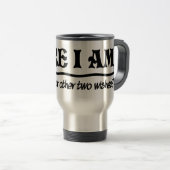 Hier bin ich Tasse - wählen Sie Stil & Farbe (VorderseiteRechts)