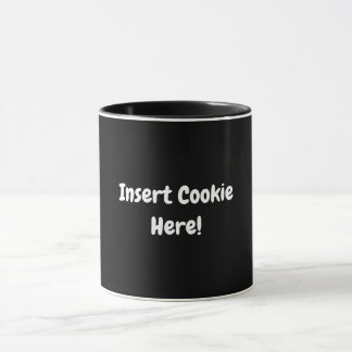 Hier Cookie einfügen! Tasse