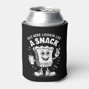 Hier draußen sehe ich aus wie ein Snack-Weihnachts Dosenkühler