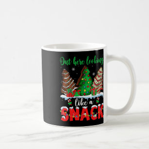 Hier draußen sehe ich aus wie ein Snack-Weihnachts Kaffeetasse