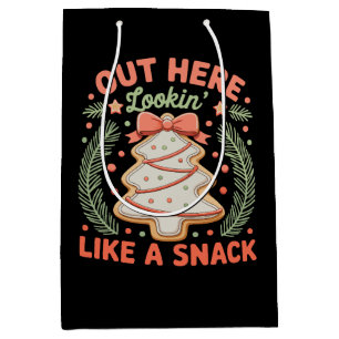 Hier draußen sehe ich wie ein Snack aus Debbie Cak Mittlere Geschenktüte