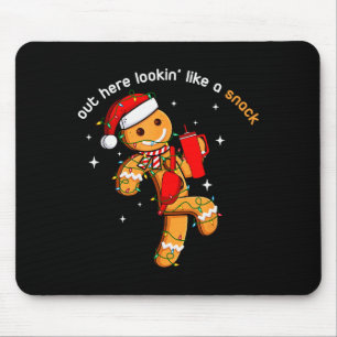 Hier draußen sehe ich wie ein Snack aus, lustiges Mousepad