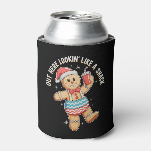 Hier draußen sieht es aus wie ein Snack, ein sonni Dosenkühler (Kanne Vorderseite)