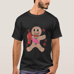 Hier draußen sieht es aus wie ein Snack Gingerbrot T-Shirt