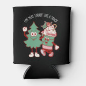 Hier draußen sieht man wie ein Snack Weihnachtsbau Dosenkühler (Vorderseite)