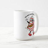 Hier draußen sieht man wie eine Snackbar aus - Bou Kaffeetasse (VorderseiteRechts)