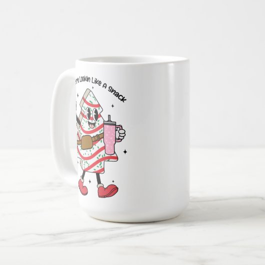 Hier draußen sieht man wie eine Snackbar aus - Bou Kaffeetasse (Vorderseite Links)