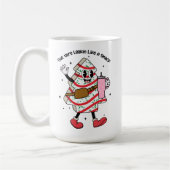 Hier draußen sieht man wie eine Snackbar aus - Bou Kaffeetasse (Links)