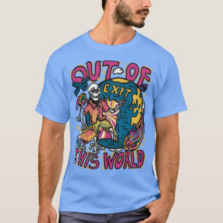 hier draußen T-Shirt