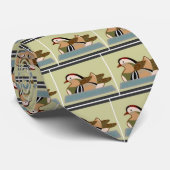 Hier Ducky Ducky Krawatte (Gerollt)