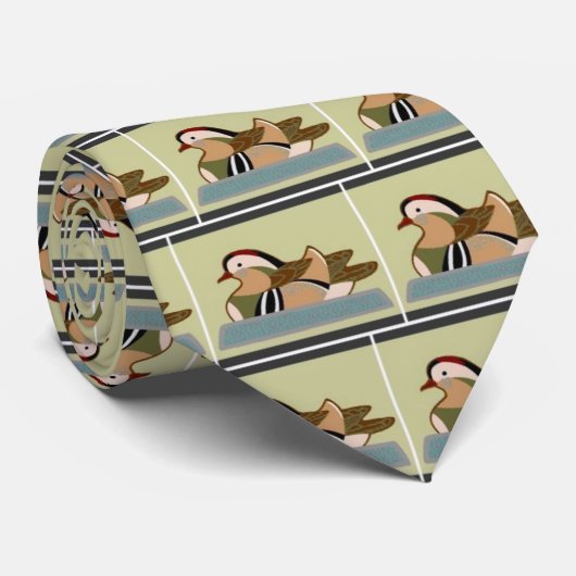 Hier Ducky Ducky Krawatte (Gerollt)