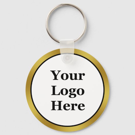 Hier finden Sie Ihr Schwarz-weißes und goldenes Lo Schlüsselanhänger (Rückseite)