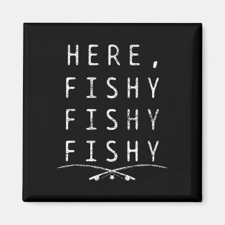 Hier Fischer Angler Magnet