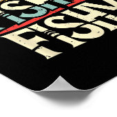 Hier Fischfang Poster (Ecke)